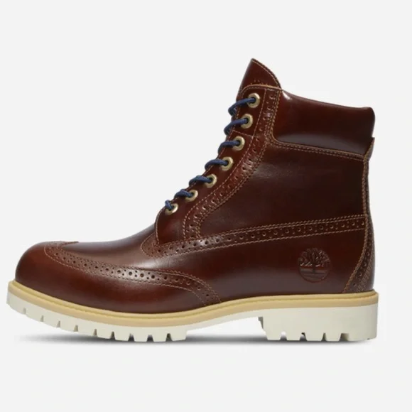🤎 TIMBERLAND 6” BOOTS BROGUE BROWN 🤎